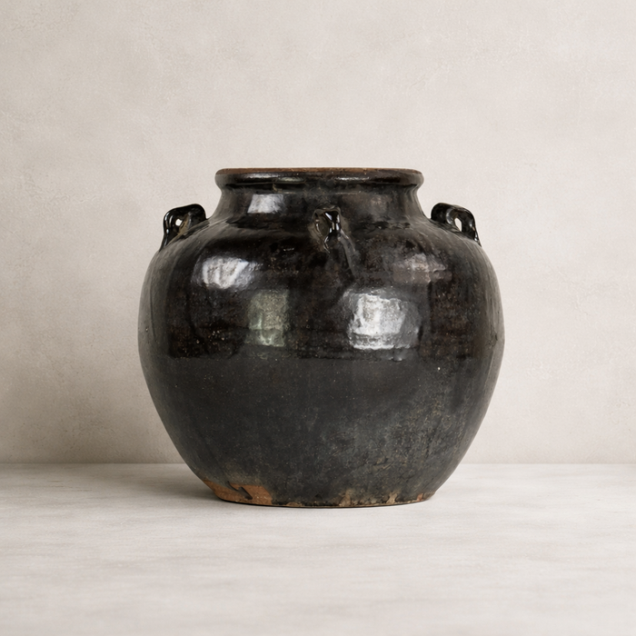 Large Glazed Pot