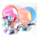 Lathed Back Design Lagrange Yo-Yo - Competition / Looper Mini Titanium YoYo with Delrin Rims — view 4