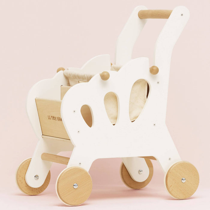 Le Toy Van - Shopping Grocery Trolley & Bag-Pretend Play-Posh Baby