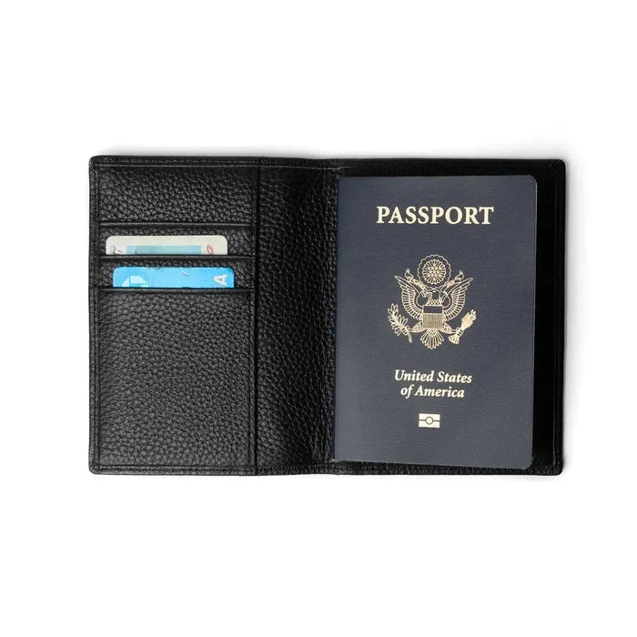 Leather Passport Holder - Madison's Niche