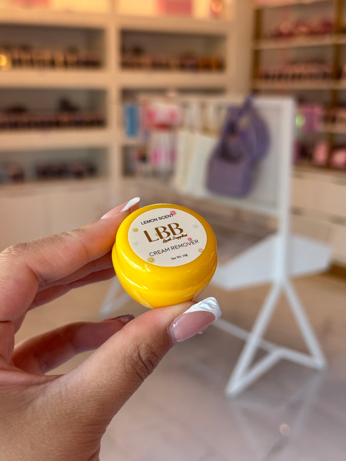 Lemon cream remover 🍋💕