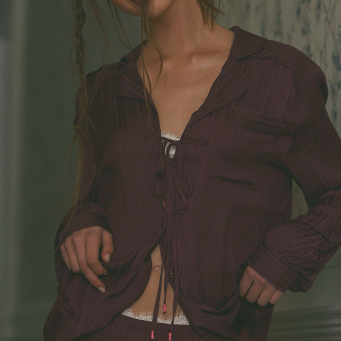 Lets Sleep In Set in Velvet