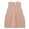 Li & Me - Knit Pointelle Dress - Blushed-Dresses-Newborn (1M)-Posh Baby