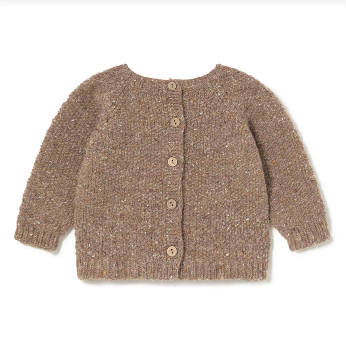 Li & Me - Organic Knit Sweater & Pant Set - Speckled Latte