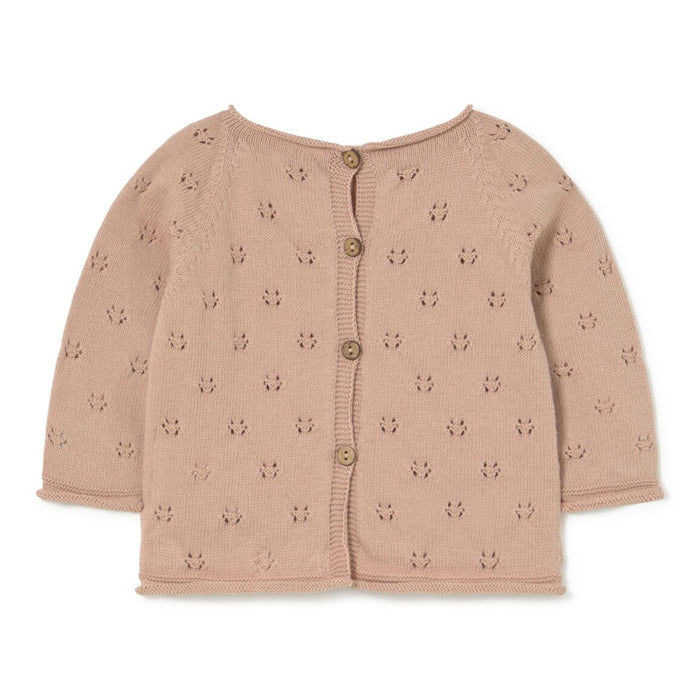 Li & Me - Pointelle Knit Top & Pant Set - Blushed-Sets-Newborn (1M)-Posh Baby