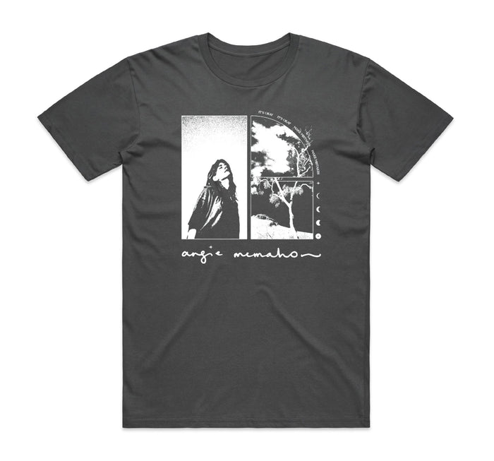 Light Again White Print T-Shirt - Bingo Merch
