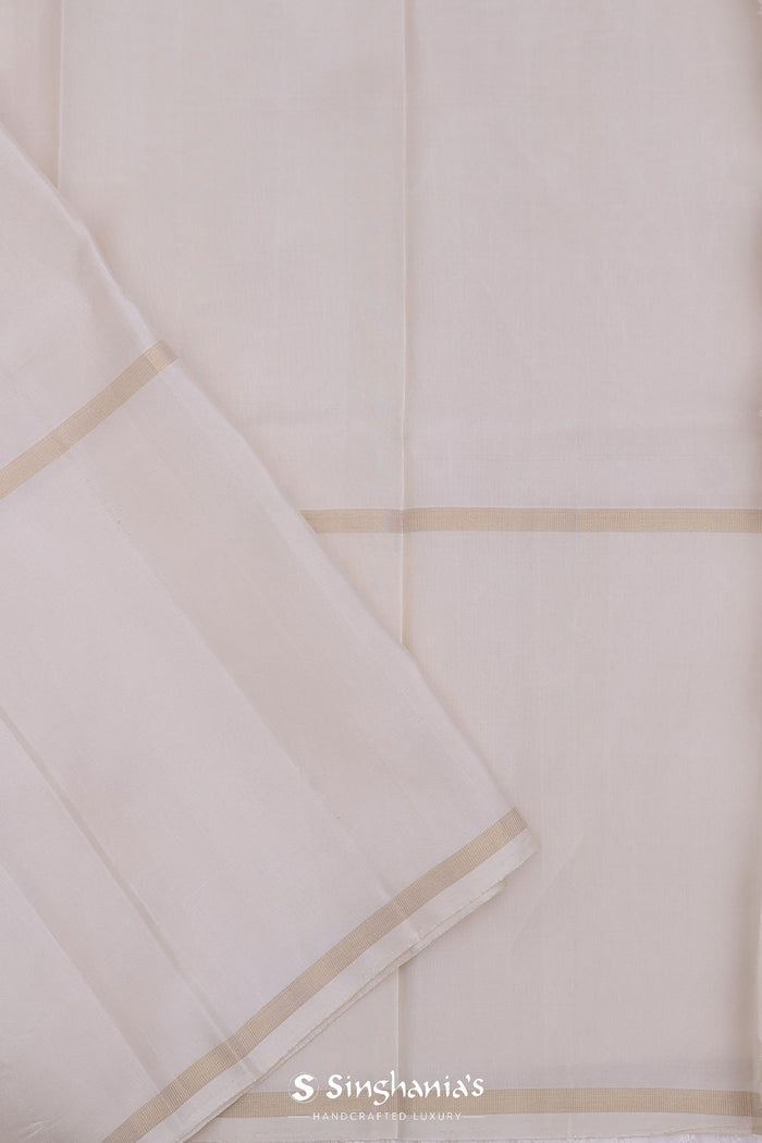 Light Brown Kanjivaram Tissue Saree
