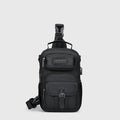 Lightweight Convertible Travel Sling Bag Backpack witzman black bag daily bag for men
