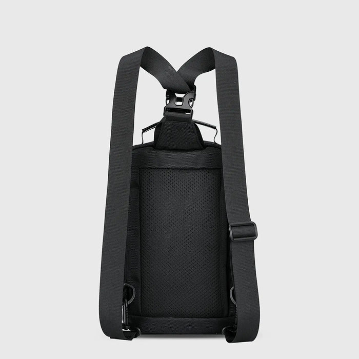 Lightweight Convertible Travel Sling Bag Backpack, adjustable shoulder strap detail