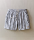 Lined Sport & Swim Short 6" - Light Blue Agave Print