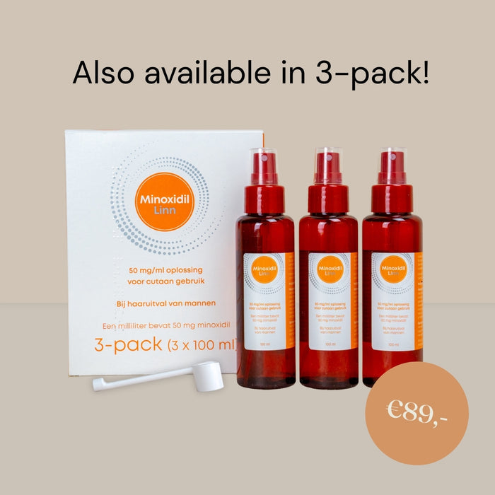 Linn Minoxidil 5% spray (100 ml)