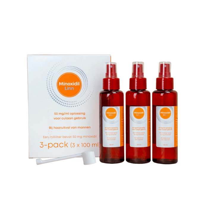 Linn Minoxidil 5% spray 3-pack (3x100 ml)