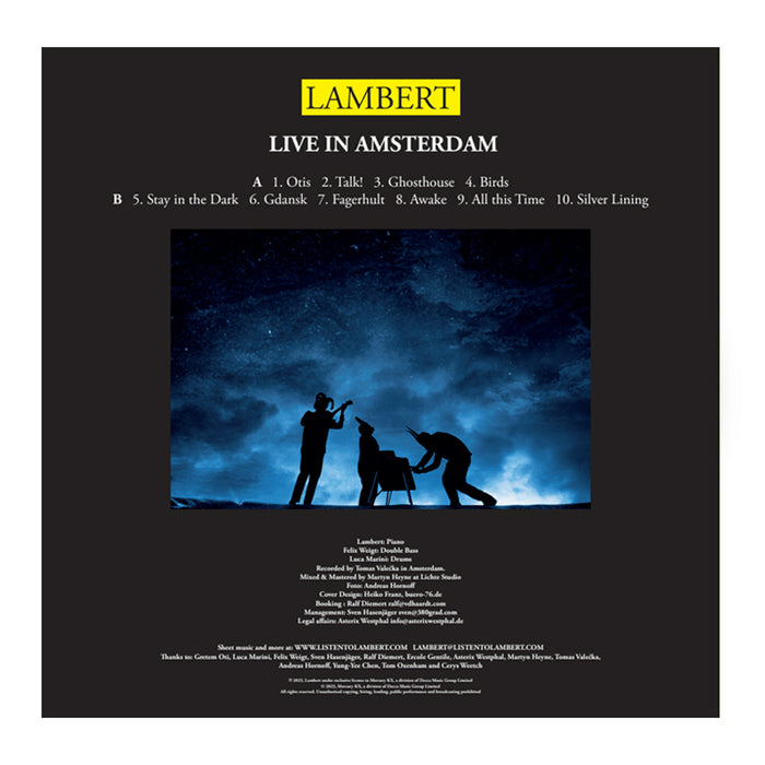 Live in Amsterdam LP - Bingo Merch