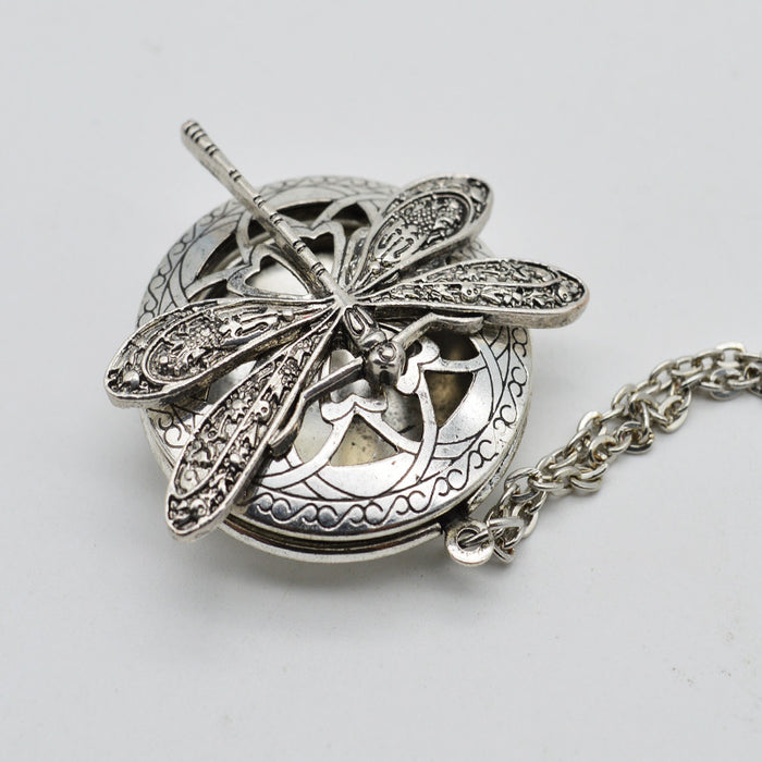 Locket: Dragon Fly Aroma Oil Locket (Necklace)