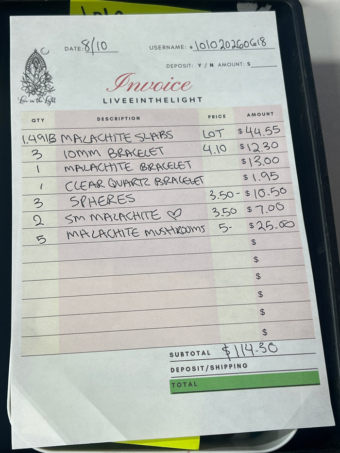 @lolo20260618 Wholesale Live Sale Invoice