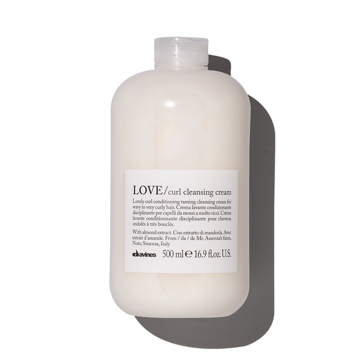 Love Curl Cleansing Cream - Original Formula, original Davines Essential Haircare packaging - Solvi Salon, Boise, Idaho