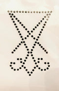 Lucifer Rhinestone Heat Transfer