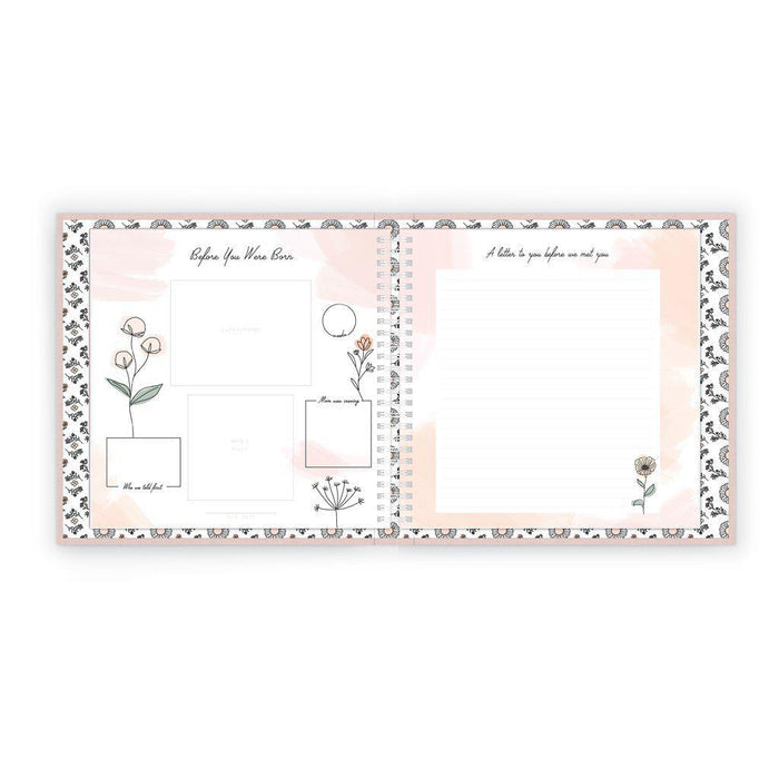 Lucy Darling - Luxury Memory Book - Wildflower Meadow-Memory Books-Posh Baby