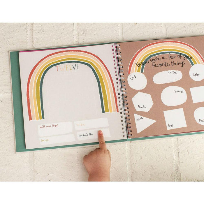 Lucy Darling - Memory Book - Little Rainbow-Memory Books-Posh Baby