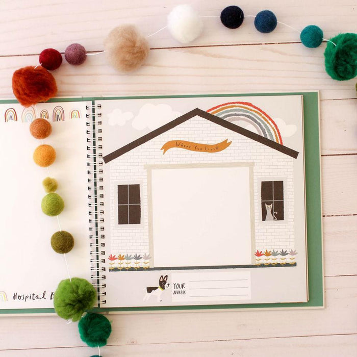 Lucy Darling - Memory Book - Little Rainbow-Memory Books-Posh Baby