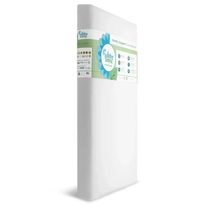 Lullaby Earth - Healthy Support Waterproof Crib Mattress - Single Sided-Crib Mattresses-Posh Baby
