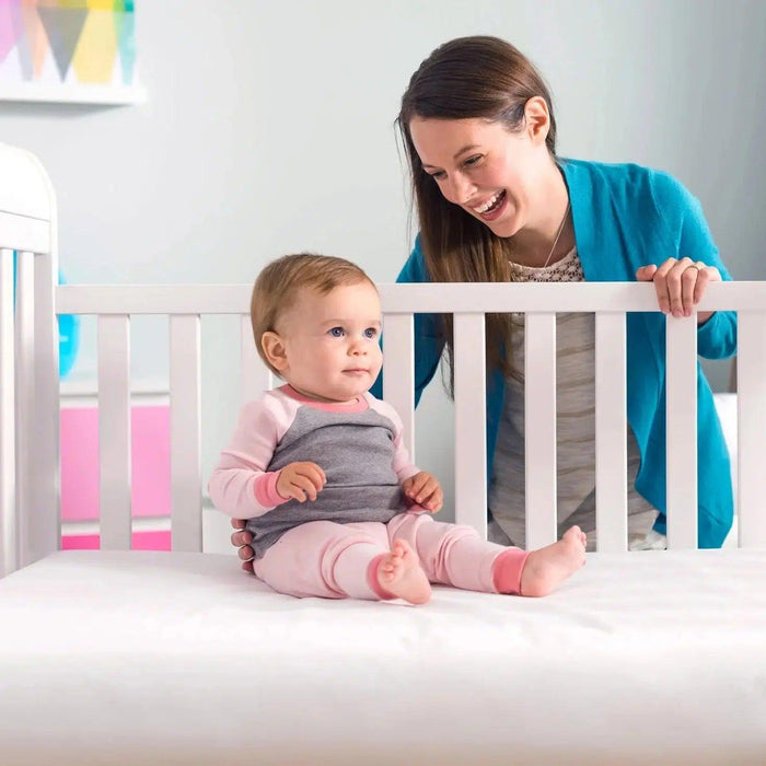 Lullaby Earth - Healthy Support Waterproof Crib Mattress - Single Sided-Crib Mattresses-Posh Baby