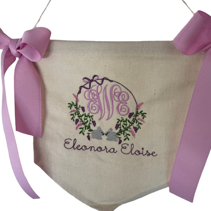 MADE TO ORDER Custom Baby Banner