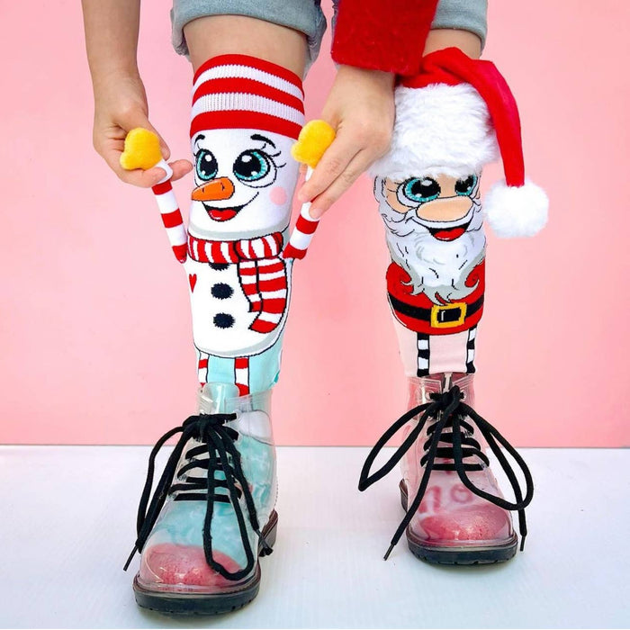 MADMIA SANTA & SNOWMAN SOCKS