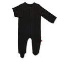 Magnetic Me - Modal Footie - Onyx Jet Black-Footies + Rompers (Basic)-Preemie-Posh Baby