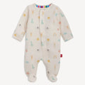 Magnetic Me - Modal Footie - Pink Lullaby Sky-Footies + Rompers (Basic)-Preemie-Posh Baby
