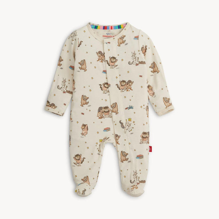 Magnetic Me - Modal Footie - Where The Wild Things Are-Footies + Rompers (Basic)-Preemie-Posh Baby