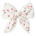 Makemake Organics - Organic Hair Bow Clip - Pink Bloom-Hair Accessories-One Size-Posh Baby