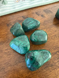 Malachite Tumbled 1.1Lbs-1/2 kilo