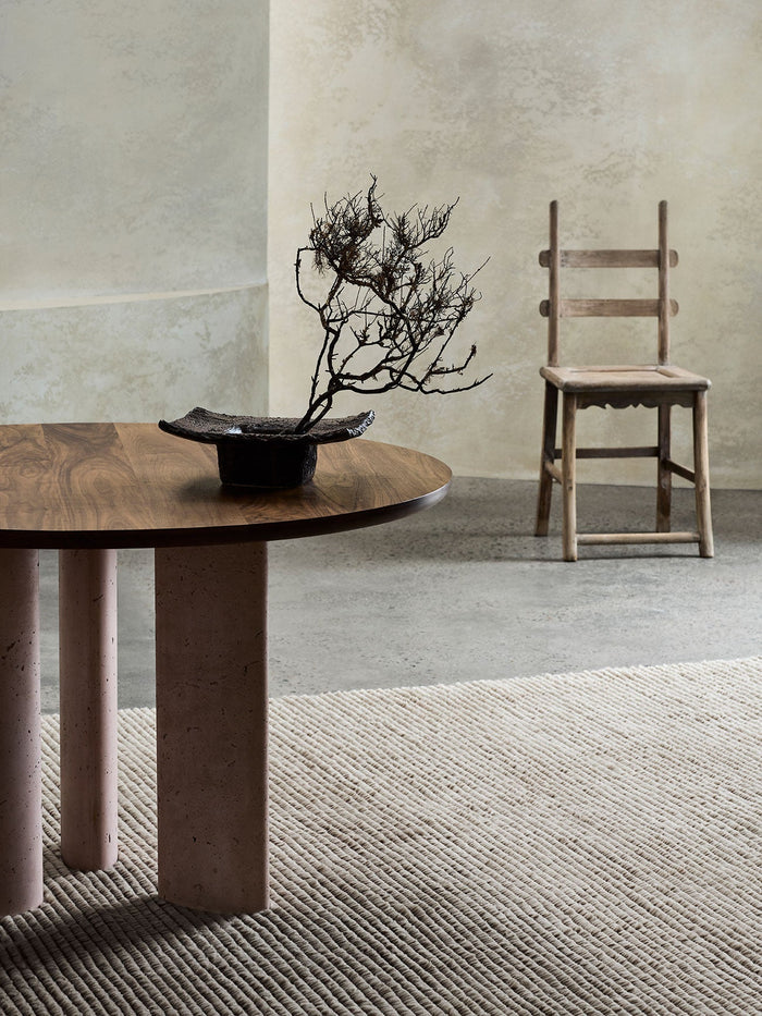 Malawi rug in Oatmeal