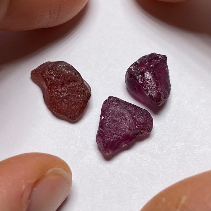Malaya & Rhodolite Garnet - Tanzania (Special Deal)