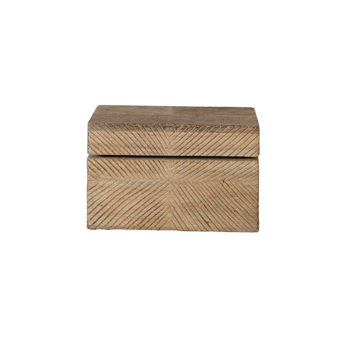 Mango Wood Recipe Box With Cards - Madison's Niche