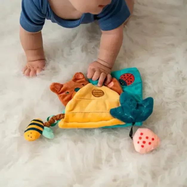 Manhattan Toy - Sensory Soft Book - Happy Hive-Books-Posh Baby
