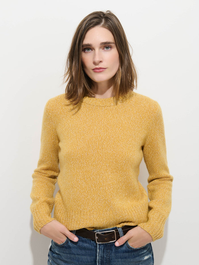 Marais Sweater in Marled Cashmere - Marled Honey
