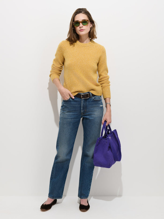 Marais Sweater in Marled Cashmere - Marled Honey