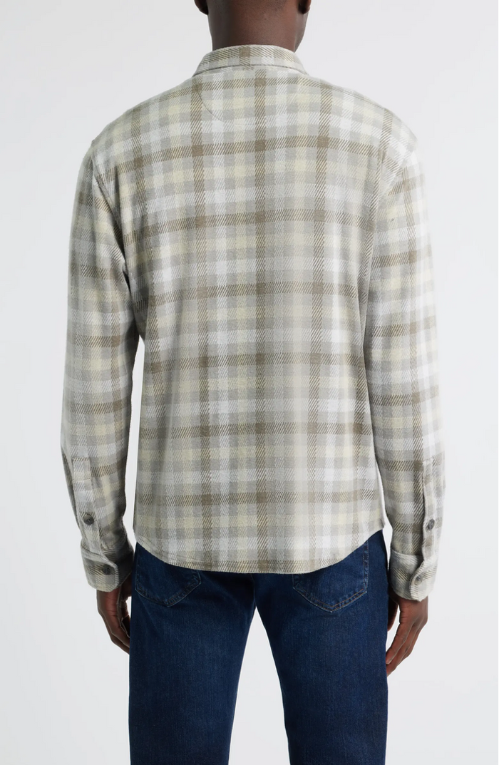 Marcelo Button Down in Light Grey - Madison's Niche