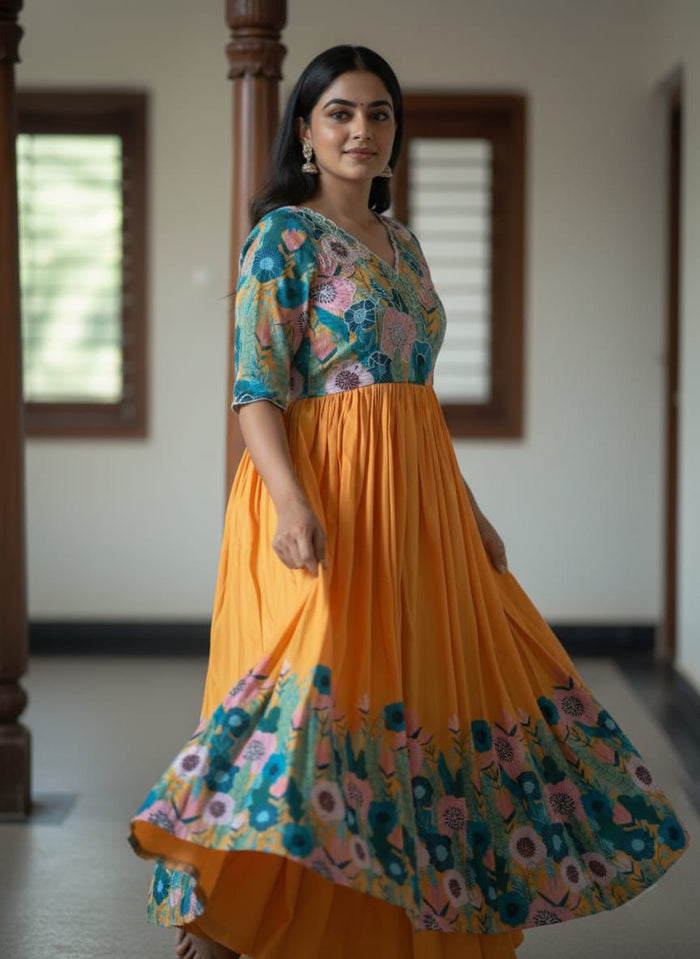 Marigold Garden Gown