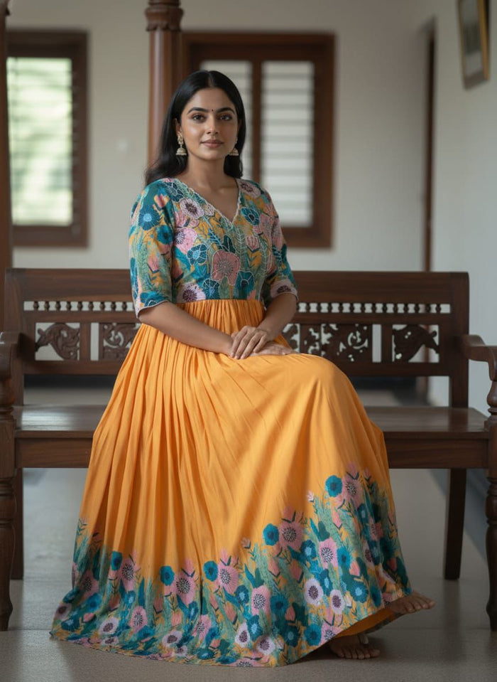 Marigold Garden Gown