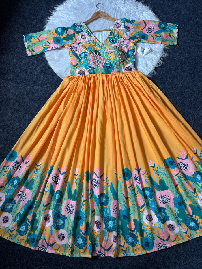 Marigold Garden Gown