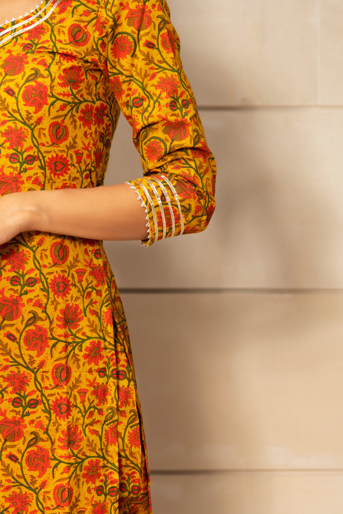 Marigold Vine Salwar Set