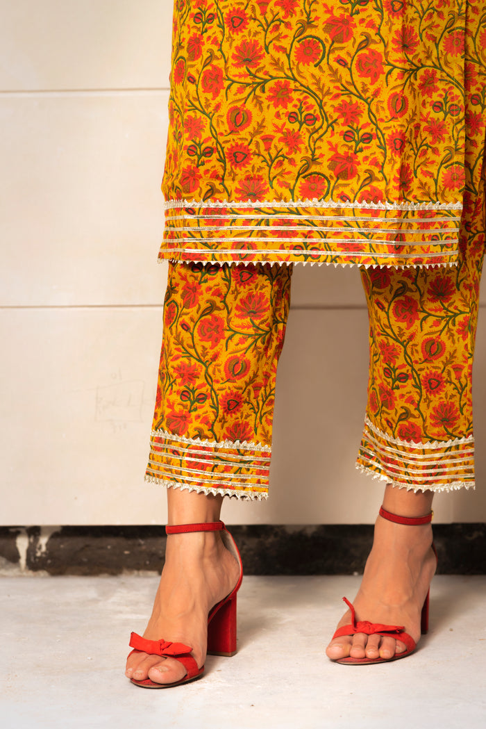 Marigold Vine Salwar Set