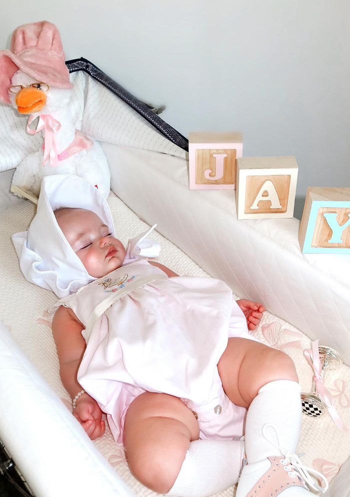 Mary Goose Handembroidered Romper