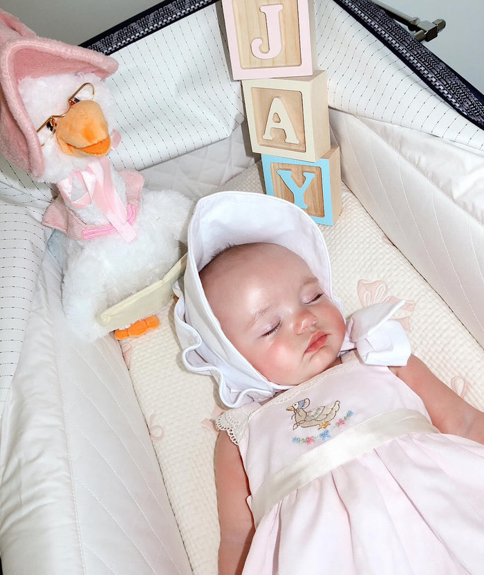 Mary Goose Handembroidered Romper