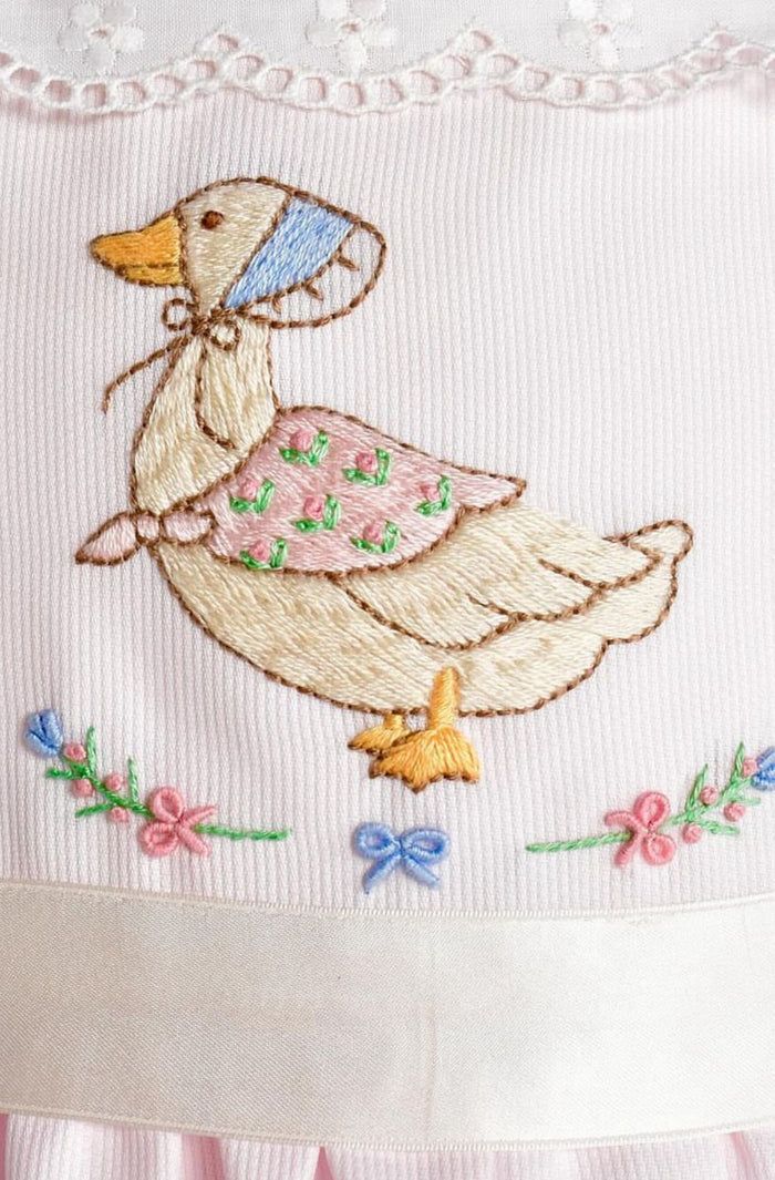 Mary Goose Handembroidered Romper