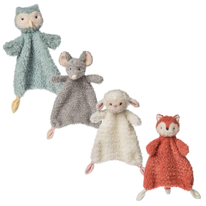 Mary Meyer - Again Friends Loveys-Lovey + Security Blankets-Owl-Posh Baby