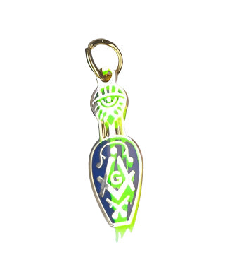 Masonic Slipper Charm